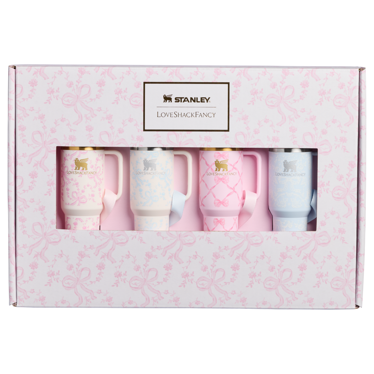 Stanley 1913 x LoveShackFancy Holiday Quencher ProTour Ornament Set